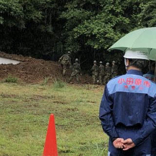 小田原市いっせい総合防災訓練風景